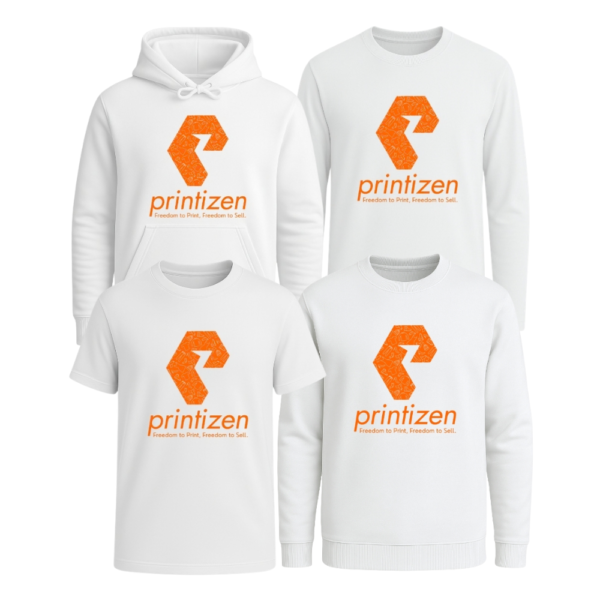 Variable 2 - Unisex Short Sleeve T-shirt, Unisex Hoodie with Pocket, Unisex Long Sleeve T-shirt, Unisex Fleece Sweatshirt (Demo)