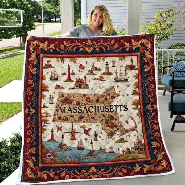 Massachusetts Premium Quilt