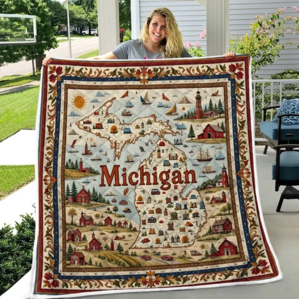 Michigan Premium Quilt