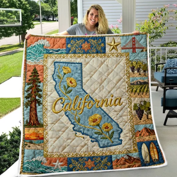 California Limited Edition Quilt
