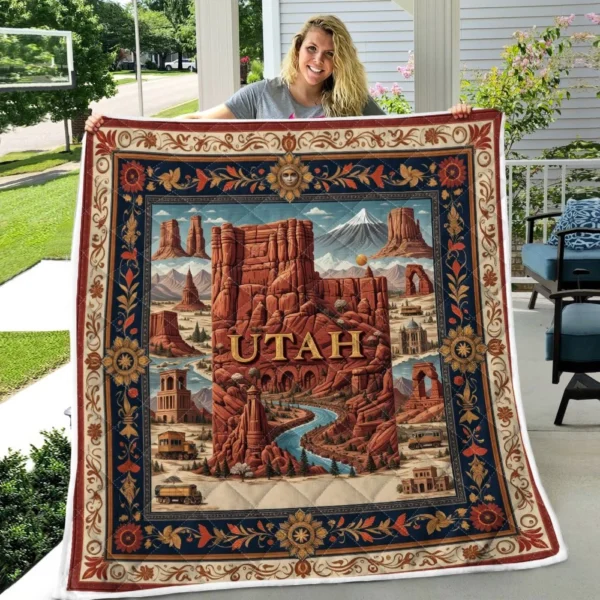 Utah Premium Quilt