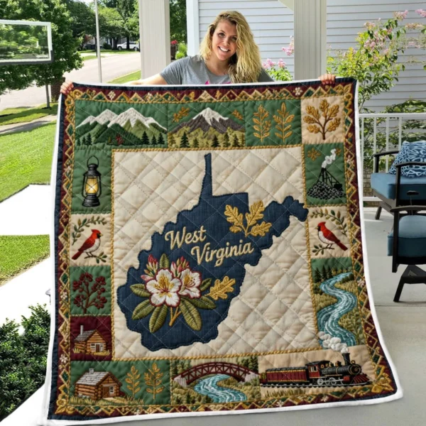 West Virginia Limited Edition Quilt